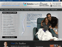 Tablet Screenshot of drbadlani.com